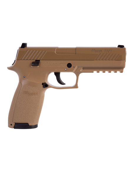 P320 Sig Sauer Blowback tan 4,5mm CO2 Plomb