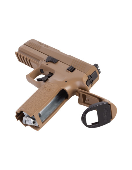 P320 Sig Sauer Blowback tan 4,5mm CO2 Plomb