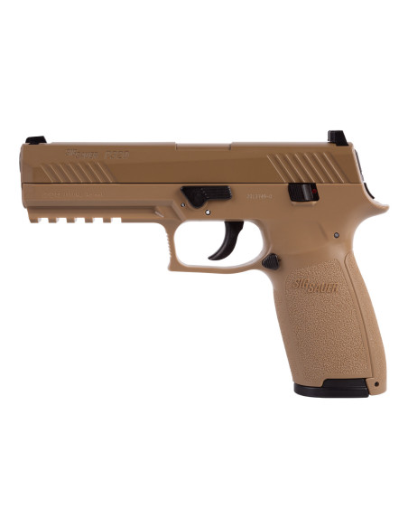 P320 Sig Sauer Blowback tan 4,5mm CO2 Plomb